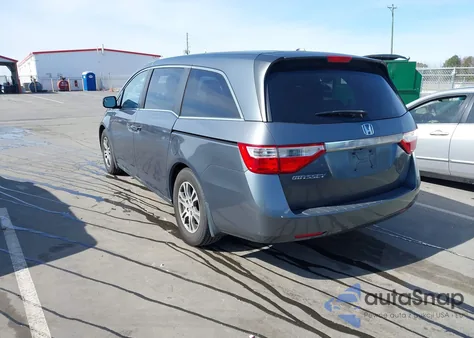 2013 Honda Odyssey Ex-L из США, поврежденный, VIN 5FNRL5H60DB004058